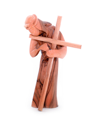 Jesus trägt das Kreuz 16 cm