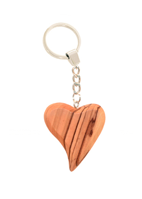 Schlüsselanhänger Herz 4 x 10 cm