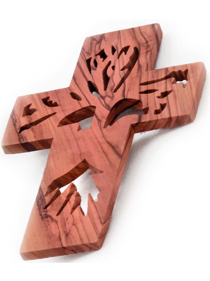Kreuz Baum des Lebens 15 x 9 cm