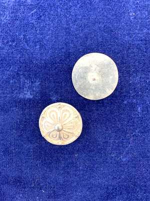 Silberschmuck aus Midyat - Knopf 2,7 cm