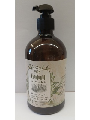 Seife aus Olivenöl aus Aleppo/Syrien - flüssig zu 500 ml