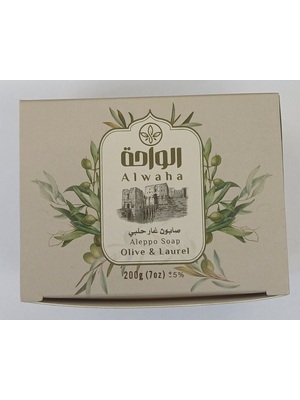 Seife aus Olivenöl aus Aleppo/Syrien - Stück zu 200 g