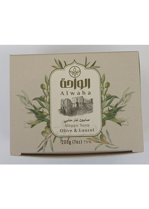Seife aus Olivenöl aus Aleppo/Syrien - Stück zu 200 g