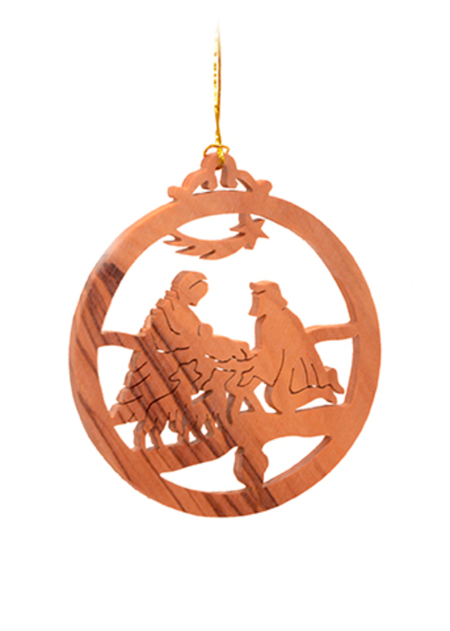 Weihnachtsanhänger "Heilige Nacht" (7,7 cm)