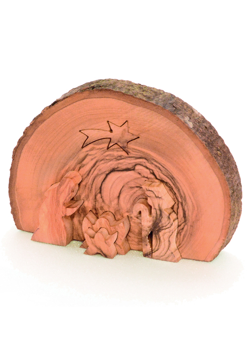 Baumkrippe 3D, 7,5 x 10 cm