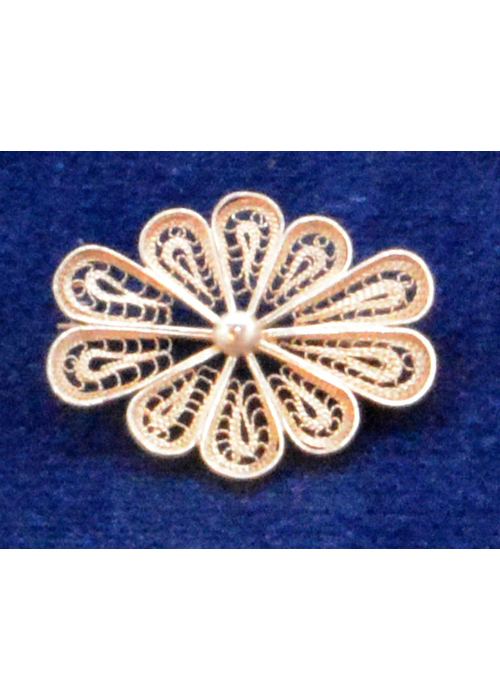 Brosche 5 (Einzelstück) 3,5 x 3 cm