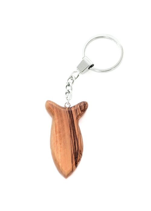 Schlüsselanhänger "Fisch" (3 x 12 cm)